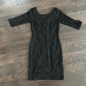 Lace Black Dress